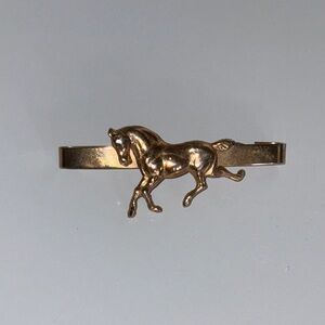 Gold Horse Barrette